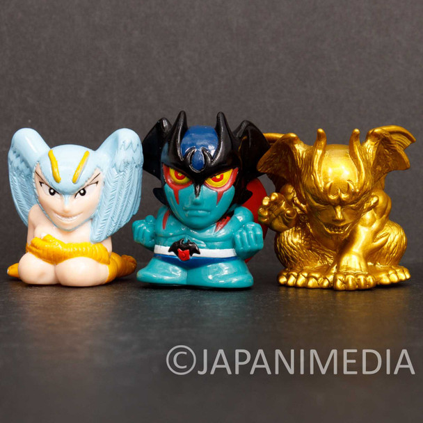 Devilman Soft Vinyl Figure Finger Puppet 3pc Set Sirene JAPAN NAGAI GO Japanimedia Store FRONT