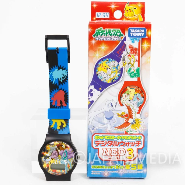 Pokemon Diamond & Pearl Digital Wrist Watch Toy #5 JAPAN Japanimedia Store FRONT