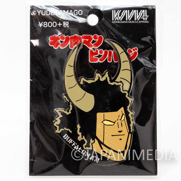 Kinnikuman Buffaloman Metal Pins JAPAN ULTIMATE MUSCLE Japanimedia Store FRONT