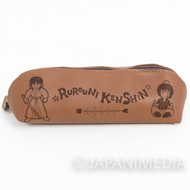 RARE! Rurouni Kenshin Soft Pen Case Himura Kenshin Sanosuke Sagara Yahiko Myojin Japanimedia Store FRONT