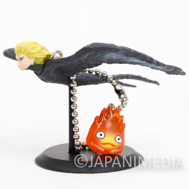 Howl's Moving Castle Bird Howl & Calcifer Figure Key Chain Cominica Ghibli NOBOX Japanimedia Store FRONT