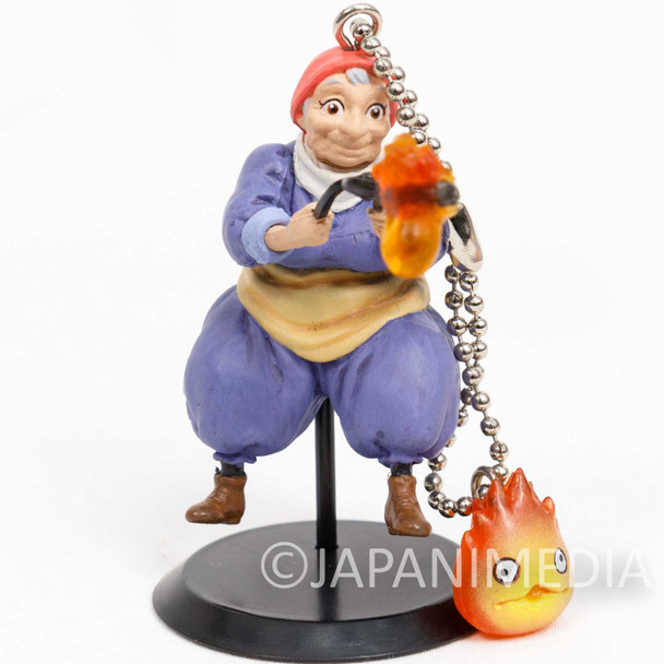 Howl's Moving Castle Sophie Hatter & Calcifer Figure Key Chain Cominica Ghibli NOBOX Japanimedia Store FRONT