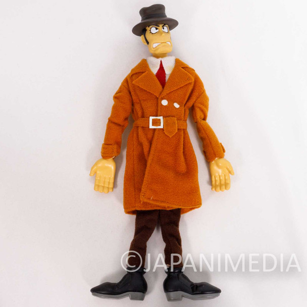 Lupin the Third (3rd) Zenigata Plush type Figure JAPAN Japanimedia Store FRONT