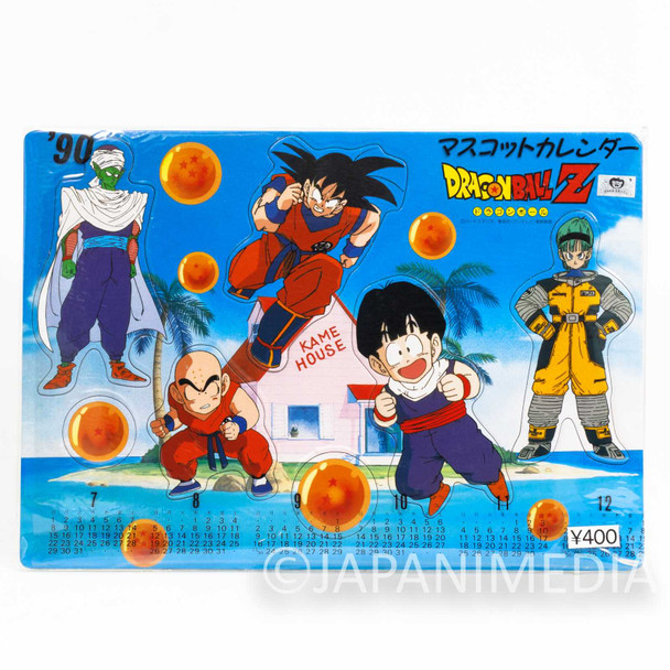 Retro RARE! Dragon Ball Picture Calendar Board 1990 Jul-Dec JAPAN ANIME JUMP Japanimedia Store FRONT