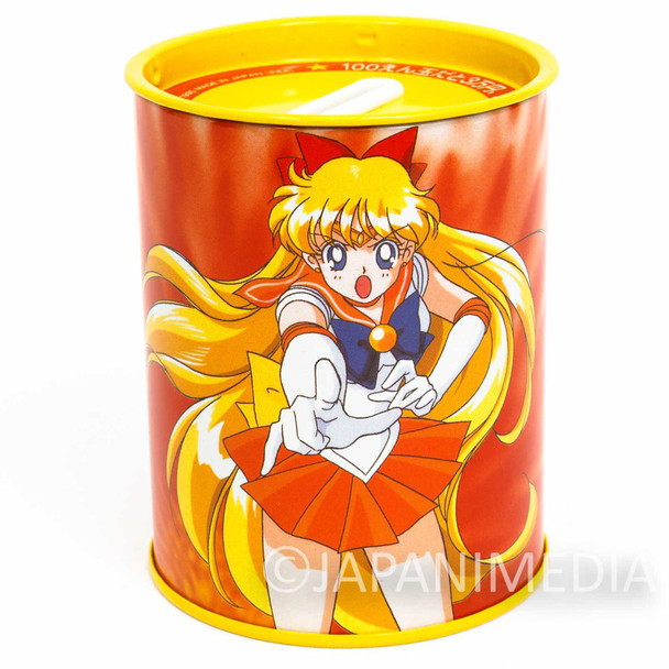 Retro Sailor Moon Minako Aino Venus Metal Can Box Coin Bank Japanimedia Store FRONT