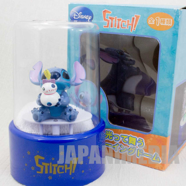 Disney Stitch Electric Snowing Dome Figure SEGA JAPAN ANIME Japanimedia Store FRONT
