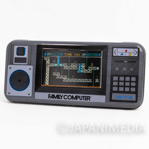 Retro RARE! Robot Gyro Set Can Pen Case NES Famicom Nintendo Japanimedia Store FRONT