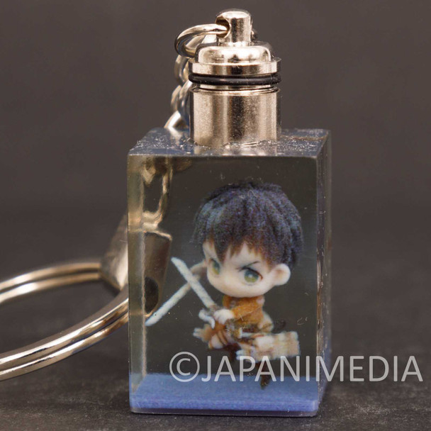 Attack on Titant Bertholdt Hoover Mini Figure in Light up Cube Keychain JAPAN Japanimedia Store FRONT