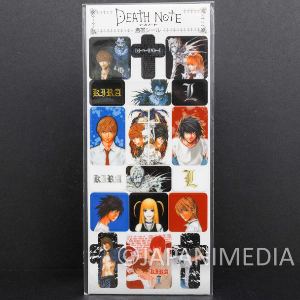 Retro Death Note Sticker Sheet Movic Japanimedia Store FRONT