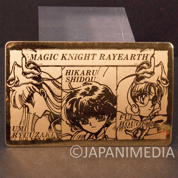 Magic Knight Rayearth Paper Card Hikaru / Fuu / Umi CLAMP Japanimedia Store FRONT