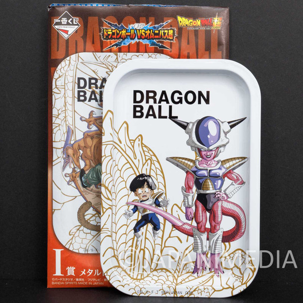 Dragon Ball Z Comics Jacket Metal Tray #5 BANDAI Japanimedia Store FRONT