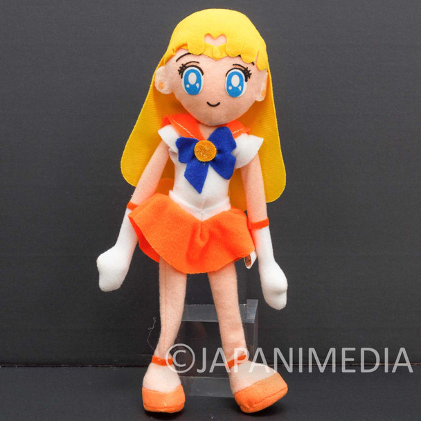 Retro! Sailor Moon S Venus Minako Aino Bendable Plush Doll 10" Banpresto Japanimedia Store FRONT