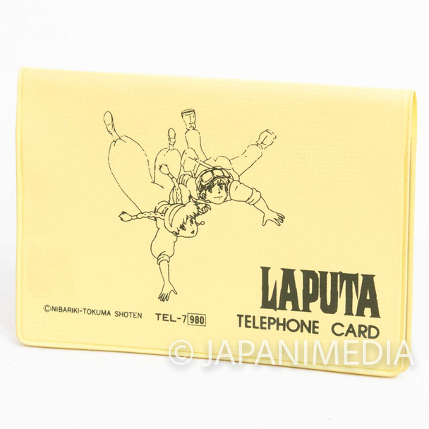 Retro RARE Laputa Castle in the Sky Card Holder Case Tokuma Shoten Ghibli Japanimedia Store FRONT