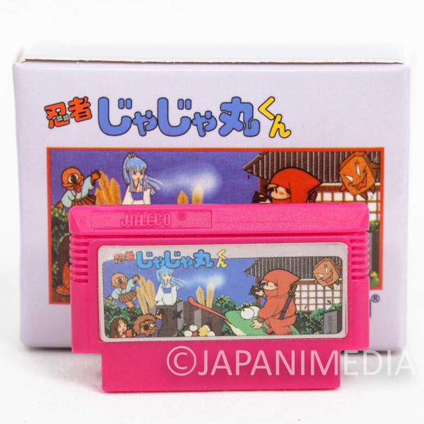 Ninja Jajamaru Kun Jaleco Plastic Cassette Pins Collection FAMICOM NEC Japanimedia Store FRONT
