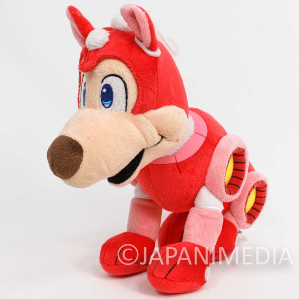 RARE! MEGA MAN Rush Plush Doll JAPAN GAME CAPCOM ROCKMAN Japanimedia Store FRONT
