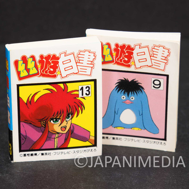Yu Yu Hakusho Miniature Memo Book 2pc Set / Kurama Pu Japanimedia Store FRONT