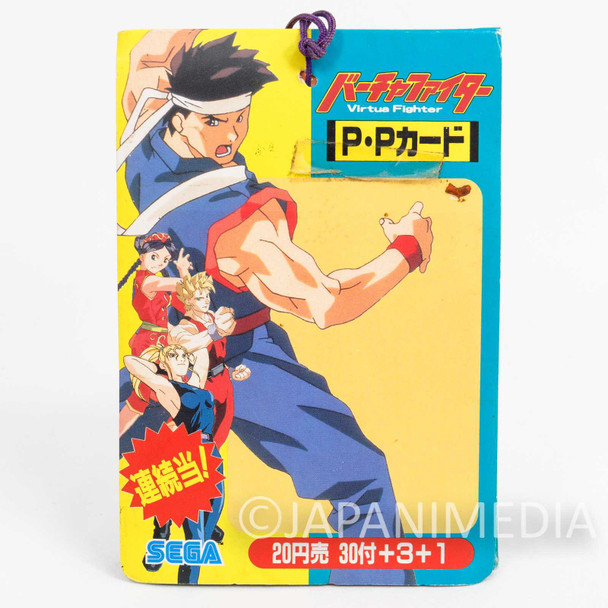 Virtua Fighter P.P Card 33pc Set Amada SEGA 1996 Japanimedia Store FRONT