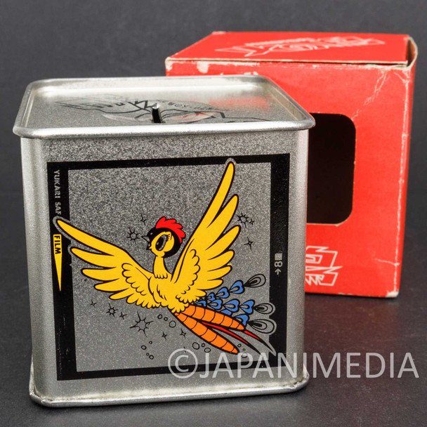 Retro RARE! Phoenix Hinotori Can Coin Bank #2 Tezuka Osamu JAPAN ANIME Japanimedia Store FRONT