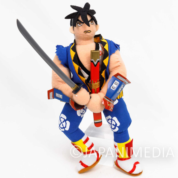 Retro RARE! Soul Edge Heishiro Mitsurugi Plush Doll Namco / Soulcalibur Japanimedia Store FRONT