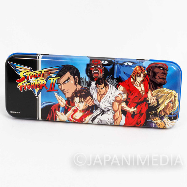Street Fighter 2 Animation Movie Can Pen Case #2 JAPAN GAME CAPCOM Japanimedia Store FRONT