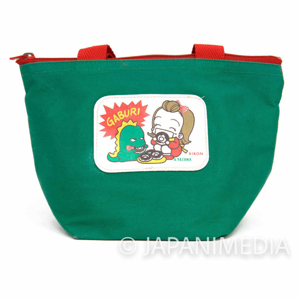 Retro RARE! Tenshi Nanka ja Nai Midori & Sudo Zaurus Mini Bag RIBON 1992 #2 Japanimedia Store FRONT