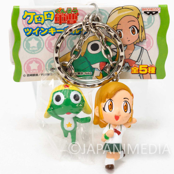Sgt. Frog Keroro Gunso Keroro & Angol Mois Figure Keychain JAPAN Japanimedia Store FRONT