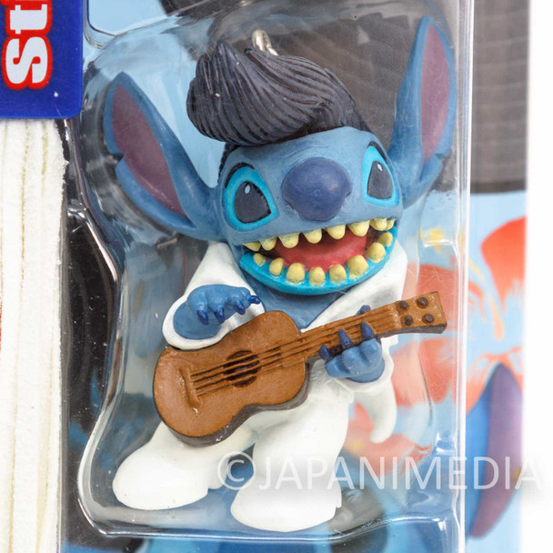Disney Stitch Elvis Presley Mascot Figure Strap Japanimedia Store FRONT