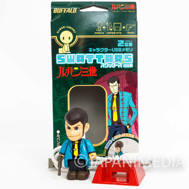 Lupin the Third (3rd) Figure Type USB Flash Memory 2GB Buffalo BANDAI Japanimedia Store FRONT