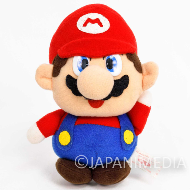 Retro RARE Super Mario Bros. Plush Doll Banpresto JAPAN ANIME Japanimedia Store FRONT