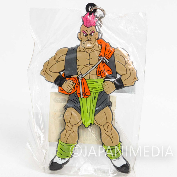 Retro RARE Dragon Quest VI 6 Hassan Character Rubber Mascot Keychain Enix Warrior Japanimedia Store FRONT