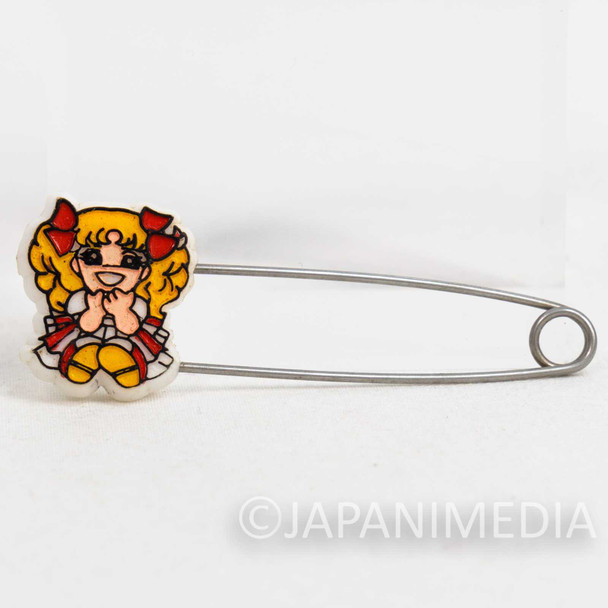 Retro RARE! Candy Candy Safety Pin POPY Japanimedia Store FRONT