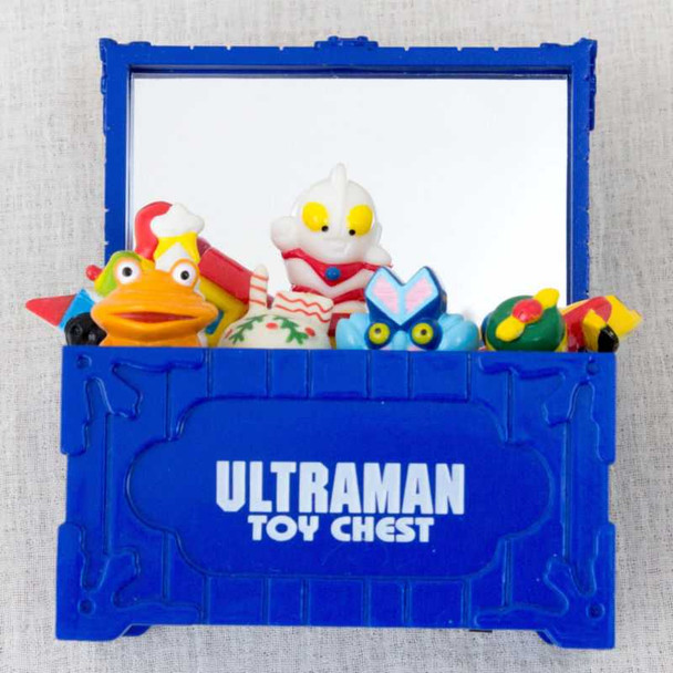 RARE! Ultraman Toy Chest Mini Electric Sound Miniature Figure JAPAN TOKUSATSU