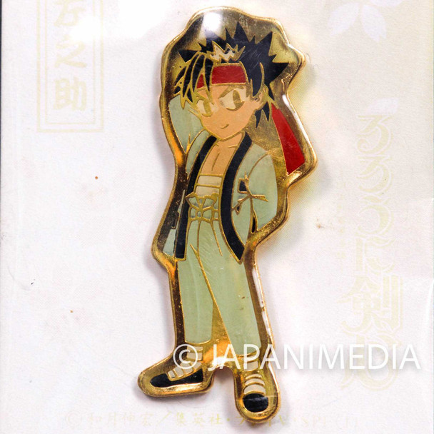 Rurouni Kenshin Sanosuke Sagara Metal Pins JAPAN ANIME MANGA 2 Japanimedia Store FRONT