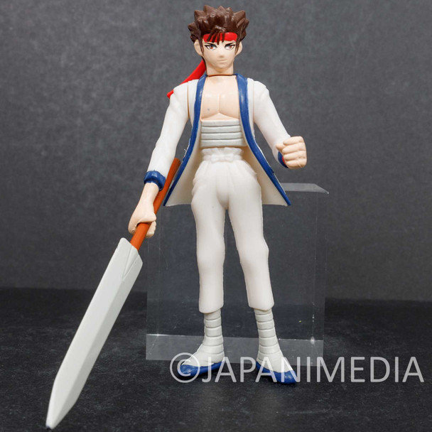 Retro RARE! Rurouni Kenshin Sanosuke Sagara Mini Figure Kabaya Japanimedia Store FRONT