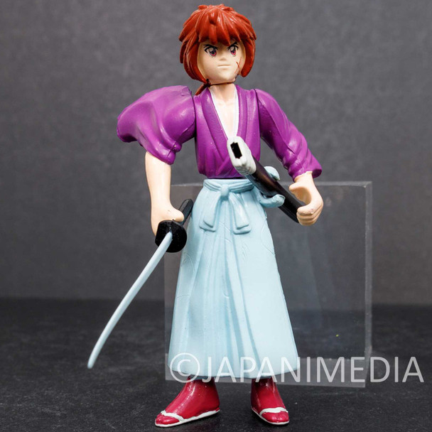 Retro RARE! Rurouni Kenshin Himura Kenshin Normal ver. Mini Figure Kabaya Japanimedia Store FRONT