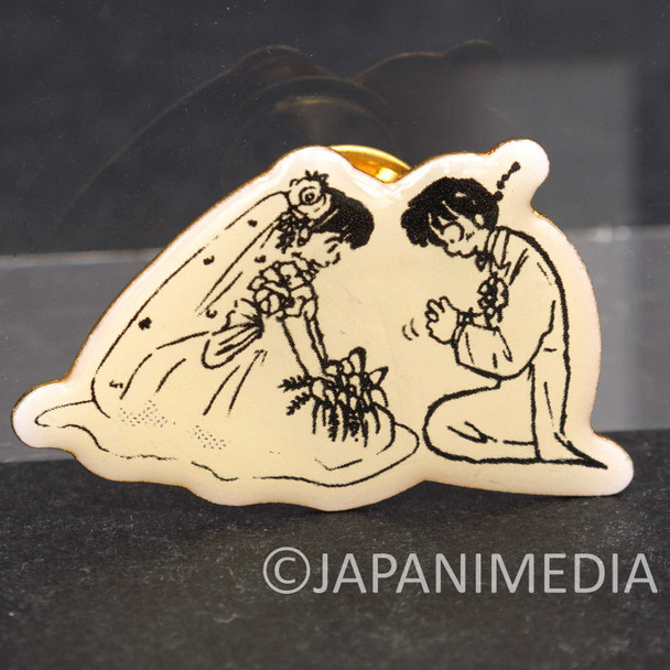 RARE! Ranma 1/2 Akane & Ranma Wedding Pins JAPAN ANIME 2 Japanimedia Store FRONT