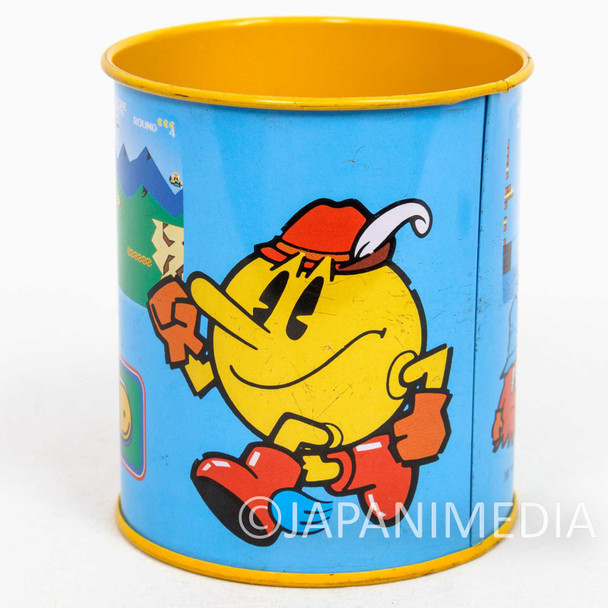 Retro RARE! Pac-Land Aluminum Can Pen Case Namco / JAPAN NES PAC-MAN Japanimedia Store FRONT