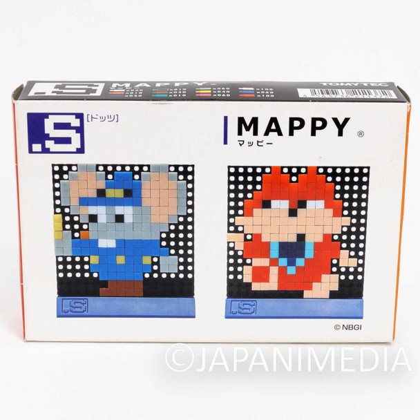 Mappy Dots .A Set S Puzzle Pin Panel Toy Tomytec JAPAN FAMICOM NES Japanimedia Store FRONT