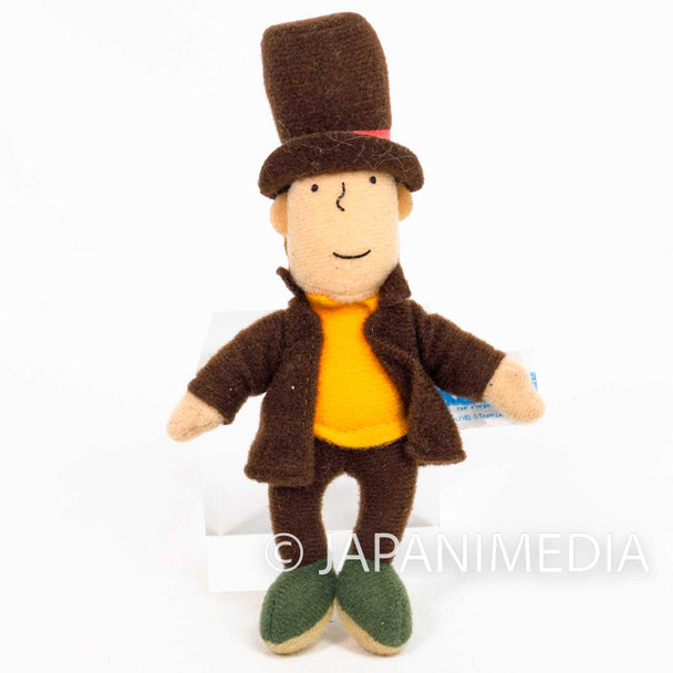 Professor Layton Mini Plush Doll Ballchain SANEI Japanimedia Store FRONT