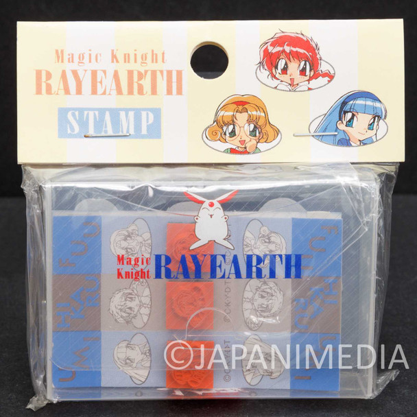 Retro Magic Knight Rayearth Mini Stamp 3pc Set Movic Japanimedia Store FRONT
