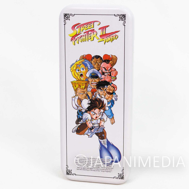 Retro RARE Street Fighter 2 Turbo Can Pen Case Capcom Japanimedia Store FRONT