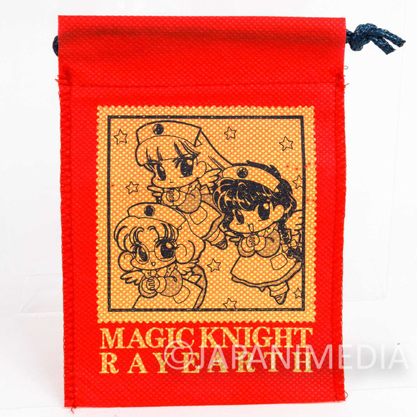 Retro Magic Knight Rayearth Drawstring Bag CLAMP NAKAYOSI 1994 Japanimedia Store FRONT
