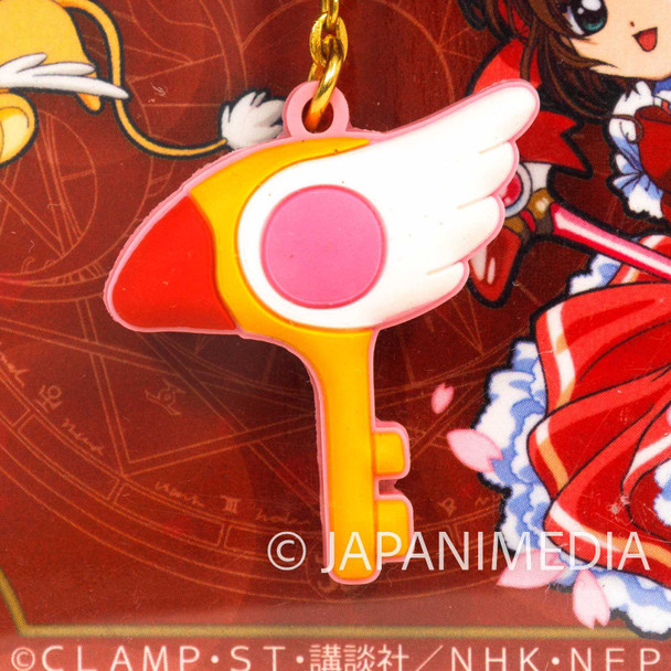 Cardcaptor Sakura Clow Key Rubber Charm mascot Earphone jack CLAMP JAPAN ANIME Japanimedia Store FRONT