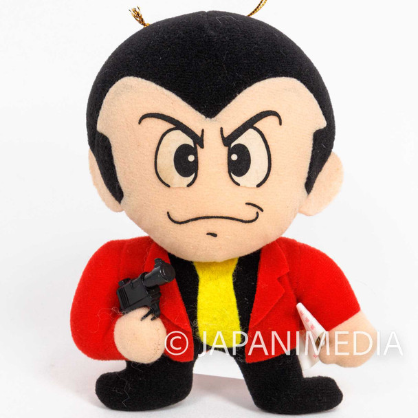 Retro RARE! Lupin the 3rd Third LUPIN Plush Doll 7" JAPAN ANIME MANGA Japanimedia Store FRONT