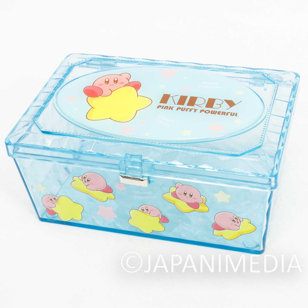 Kirby Super Star Plastic Case Box Blue JAPAN GAME NINTNEDO Japanimedia Store FRONT