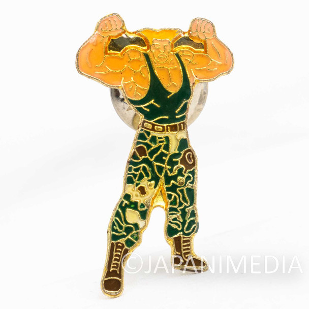 Street Fighter 2 Metal Pins Badge Guile Capcom Character JAPAN GAME 5 Japanimedia Store FRONT