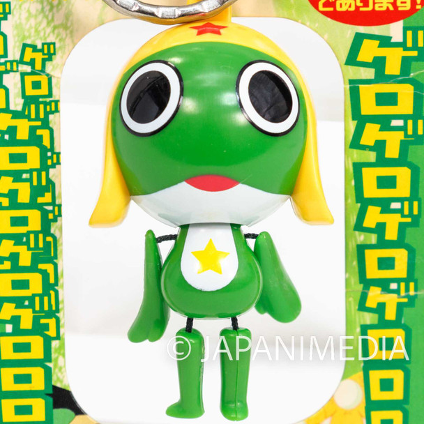 Sgt. Frog Keroro Gunso Plastic Action Figure Keychain JAPAN Japanimedia Store FRONT