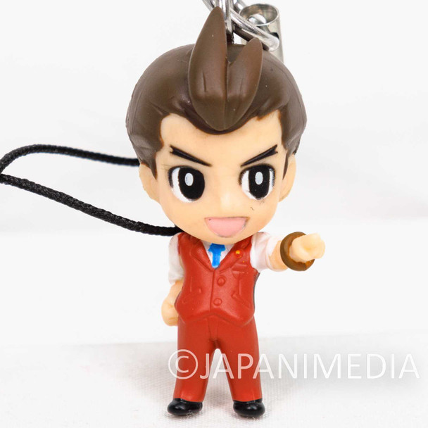 Ace Attorney Gyakuten Saiban Apollo Justice (Hosuke Odoro) Figure Strap JAPAN GAME Japanimedia Store FRONT