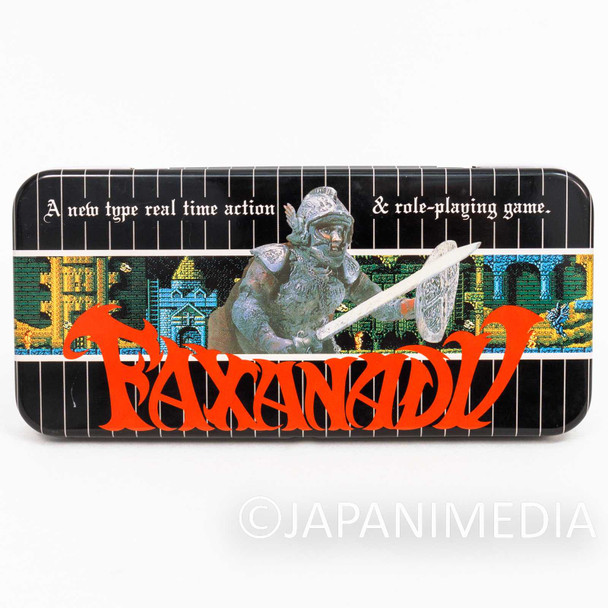 Retro RARE! Faxanado Can Pen Case NES Famicom Nintendo Xanado Japanimedia Store FRONT