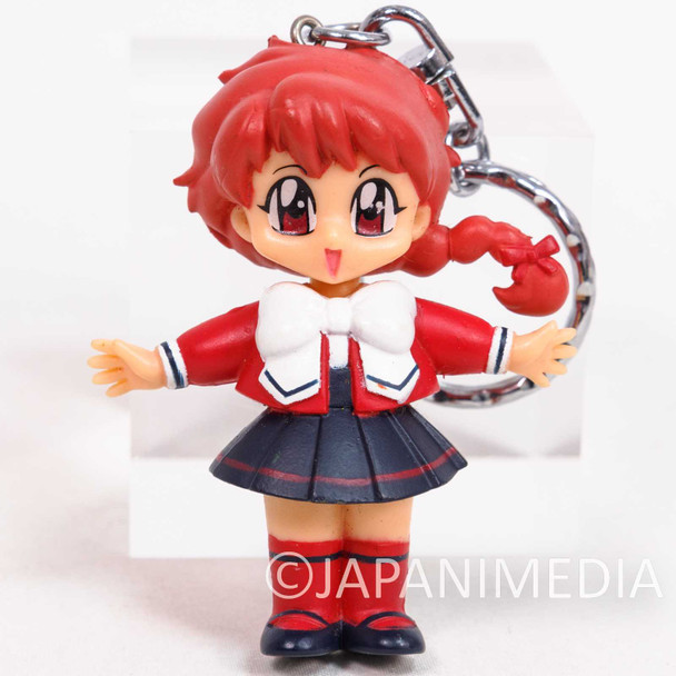 Retro Magic Knight Rayearth Hikaru Shido Mini Figure Keychain CLAMP 2 Japanimedia Store FRONT